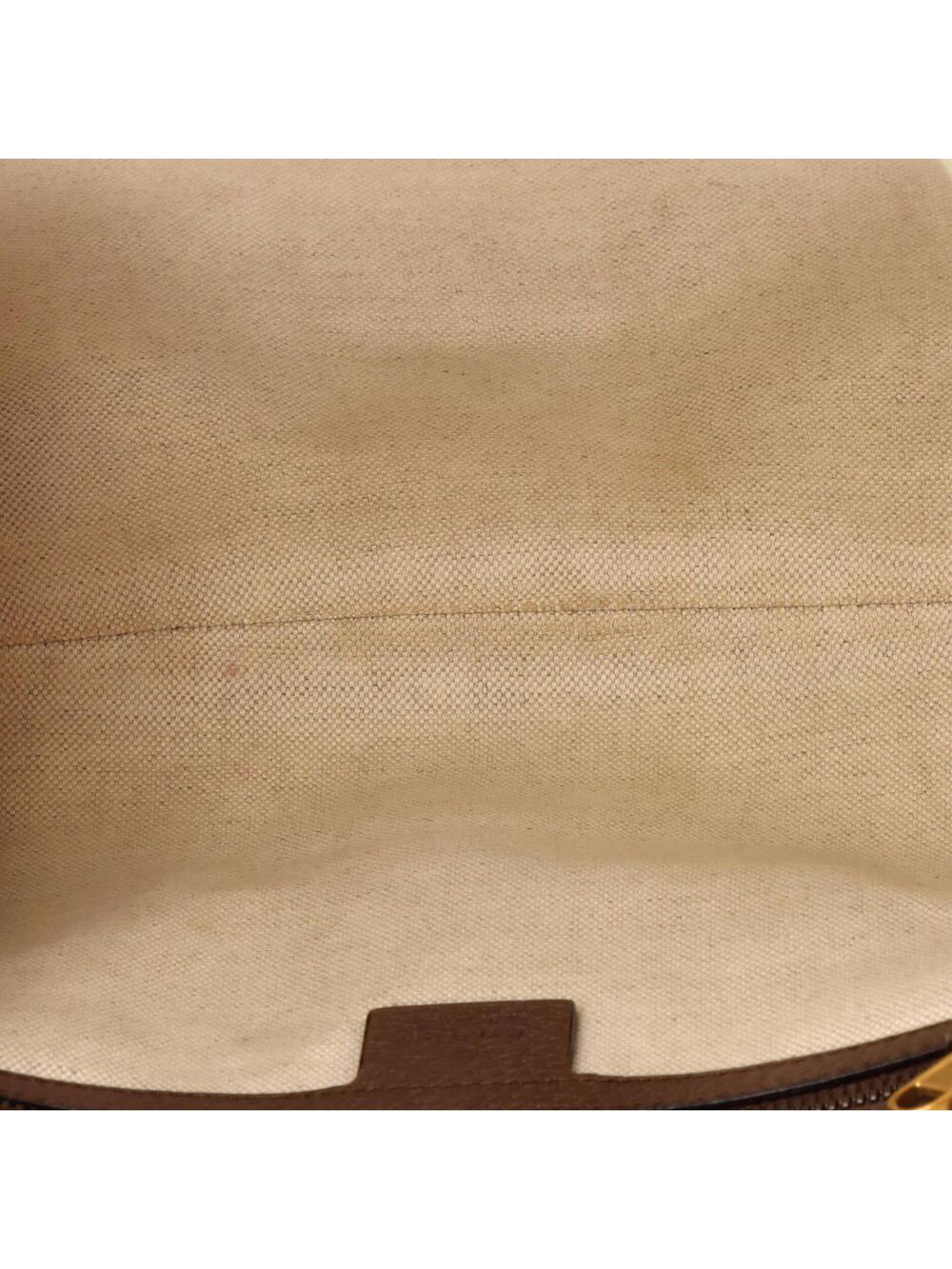 Gucci Ophidia Half Moon Hobo Gg Coated #356695G12B - Picture 5 of 7